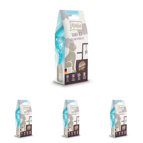 MjAMjAM - Premium Katzensnack - Snackbox - köstliches Pferdefilet, 4er Pack (1 x 40 g), naturbelassen ganz ohne synthetische Konservierungsstoffe von MjAMjAM