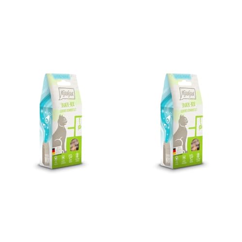 MjAMjAM - Premium Katzensnack - Snackbox - leckeres Rinderfilet, 2er Pack (1 x 35 g), naturbelassen ganz ohne synthetische Konservierungsstoffe von MjAMjAM