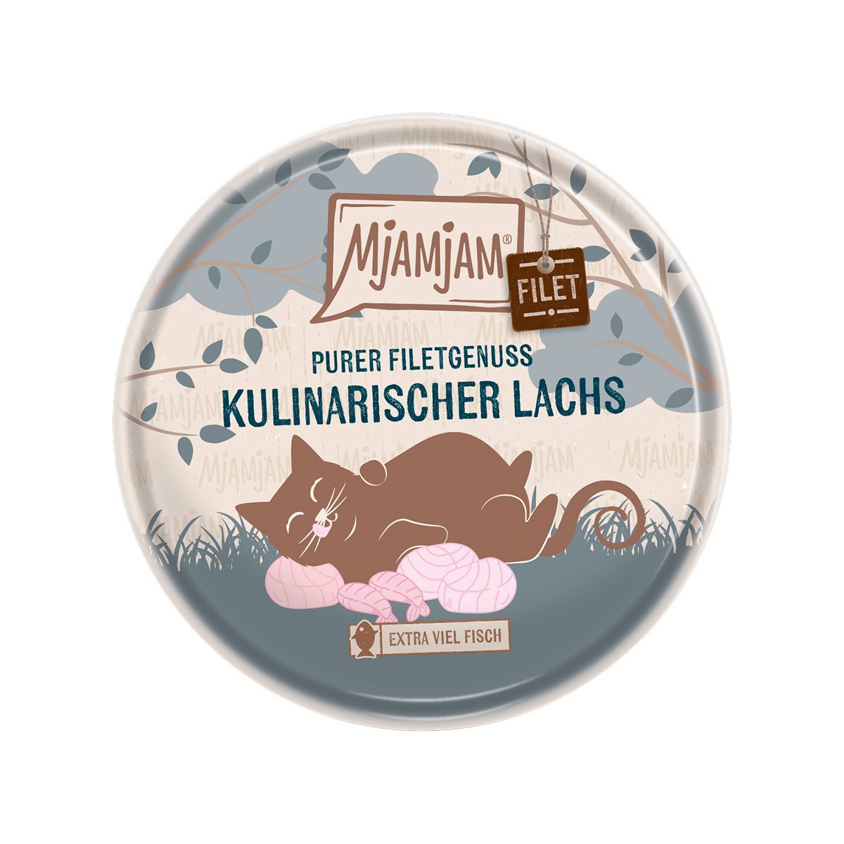 MjAMjAM Purer Filetgenuss - kulinarischer Lachs 8x80g MjAMjAM Purer Filetgenuss - kulinarischer Lachs 8x80g von MjAMjAM