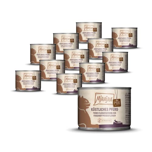 MjAMjAM - Purer Fleischgenuss - köstliches Pferd pur 12 x 200 g MjAMjAM - Purer Fleischgenuss - köstliches Pferd pur 12 x 200 g von MjAMjAM