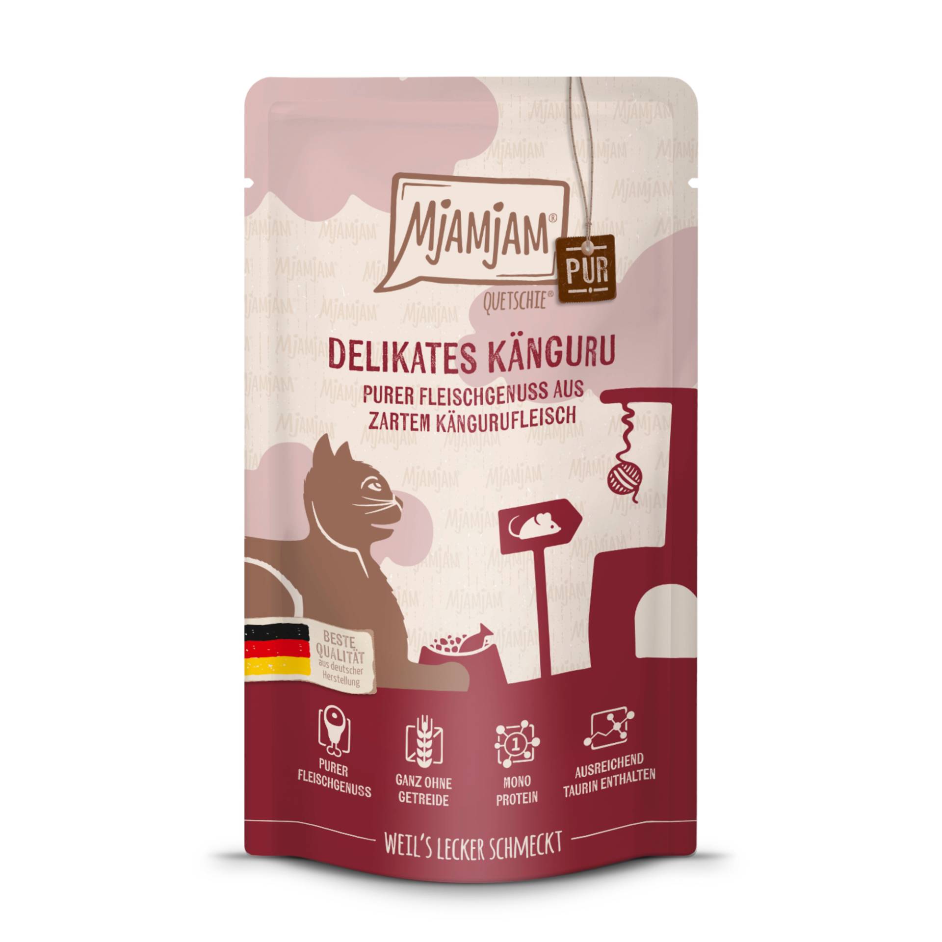 MjAMjAM Quetschie 12 x 125 g - Känguru von MjAMjAM