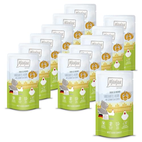 MjAMjAM - Quetschie - Chicks & Friends fabelhaftes Huhn an gedämpftem Kürbis 12 x 125g MjAMjAM - Quetschie - Chicks & Friends fabelhaftes Huhn an gedämpftem Kürbis 12 x 125g von MjAMjAM