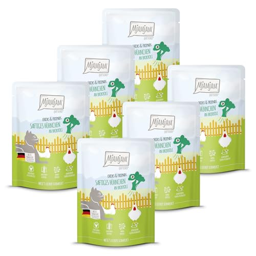 MjAMjAM - Quetschie - Chicks & Friends saftiges Hühnchen an Brokkoli 6 x 300g MjAMjAM - Quetschie - Chicks & Friends saftiges Hühnchen an Brokkoli 6 x 300g von MjAMjAM
