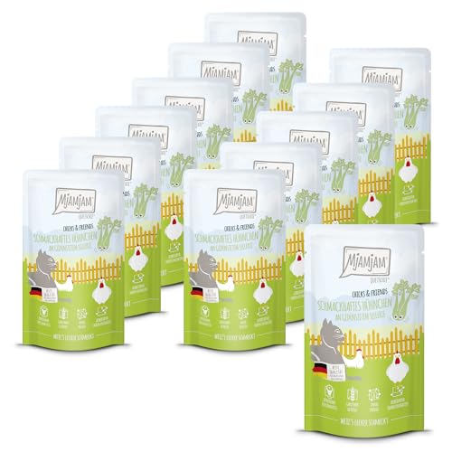 MjAMjAM - Quetschie - Chicks & Friends schmackhaftes Hühnchen an gedünstetem Sellerie 12 x 125g MjAMjAM - Quetschie - Chicks & Friends schmackhaftes Hühnchen an gedünstetem Sellerie 12 x 125g von MjAMjAM