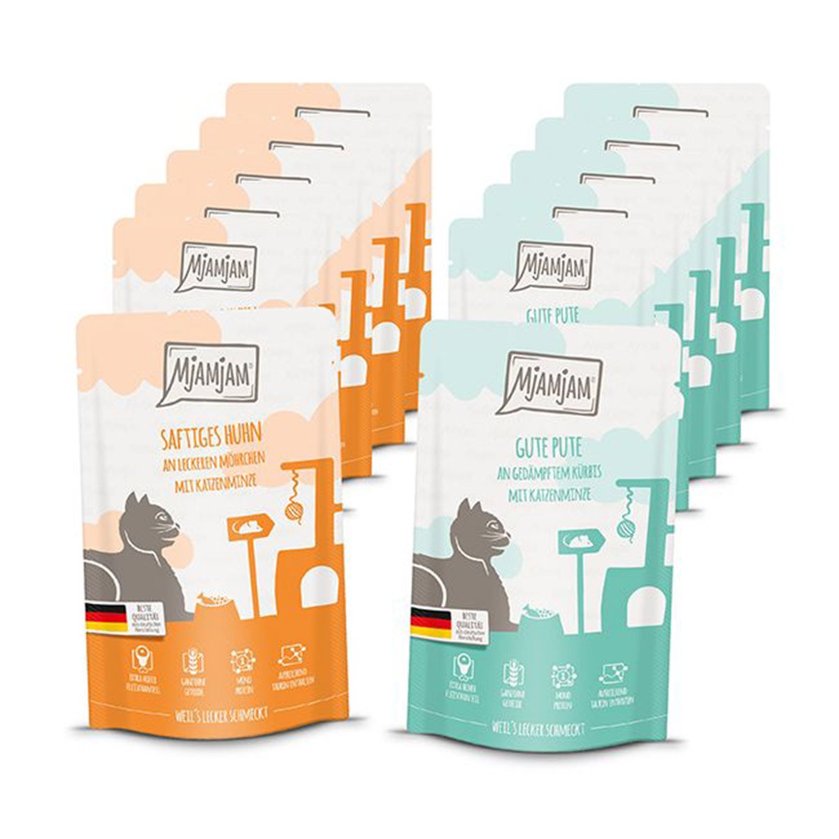 MjAMjAM Quetschie Monopaket 1 12x125g MjAMjAM Quetschie Monopaket 1 12x125g von MjAMjAM