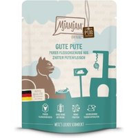 MjAMjAM Nassfutter Katze Adult, Quetschie Purer Fleischgenuss 6x300 g Pute MjAMjAM Nassfutter Katze Adult, Quetschie Purer Fleischgenuss 6x300 g Pute von MjAMjAM