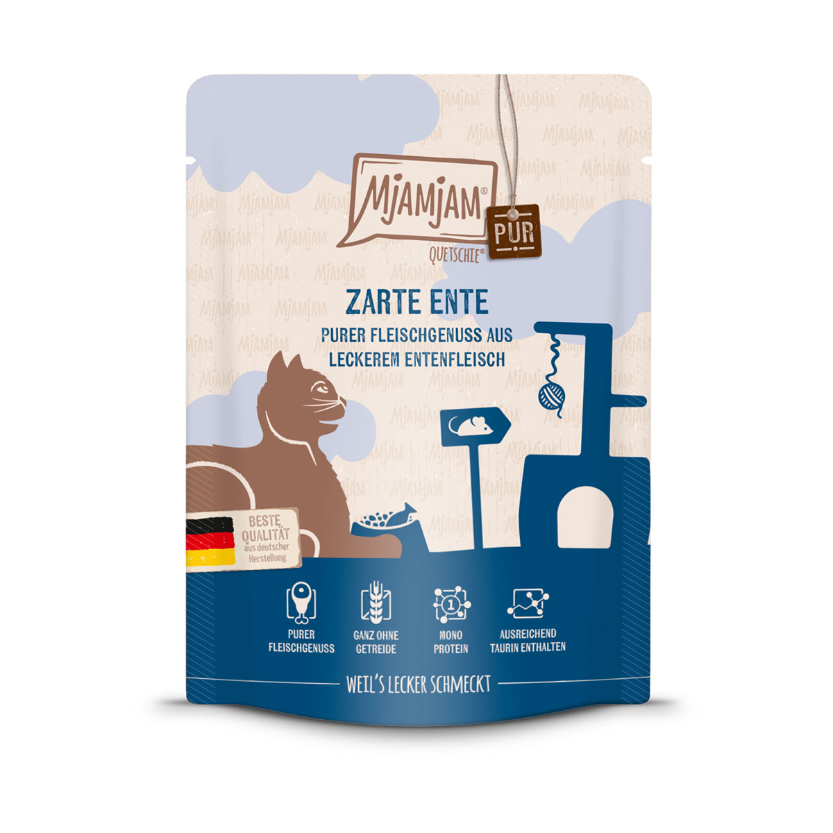 MjAMjAM Quetschie Purer Fleischgenuss Zarte Ente pur 6x300g MjAMjAM Quetschie Purer Fleischgenuss Zarte Ente pur 6x300g von MjAMjAM