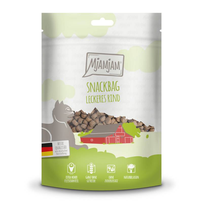 MjAMjAM Snackbag - 125 g leckeres Rindfleisch MjAMjAM Snackbag - 125 g leckeres Rindfleisch von MjAMjAM