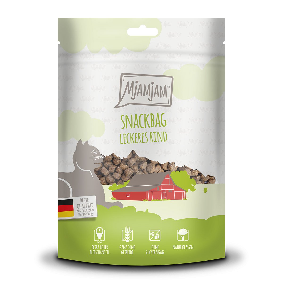 MjAMjAM - Snackbag - leckeres Rind 4x125g von MjAMjAM