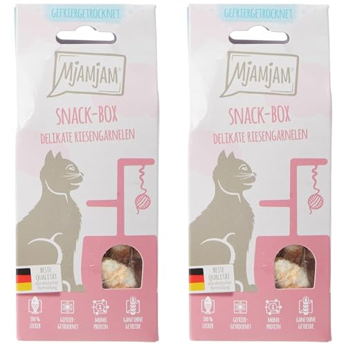 MjAMjAM - Snackbox - delikate Riesengarnelen 25 g (Packung mit 2) von MjAMjAM