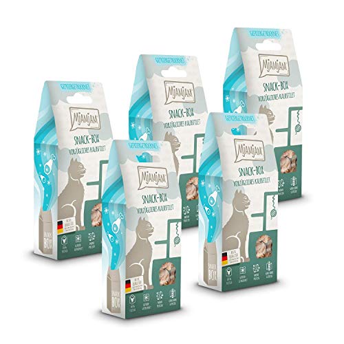 MjAMjAM Snackbox - vorzügliches Kalbsfilet 5 x 35 g, 1er Pack (1 x 0.175 kilograms) von MjAMjAM