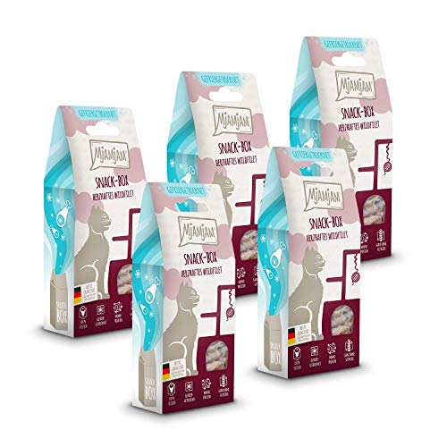 MjAMjAM Snackbox - vorzügliches Straußenfilet 5 x 40 g, 1er Pack (1 x 0.2 kilograms) von MjAMjAM