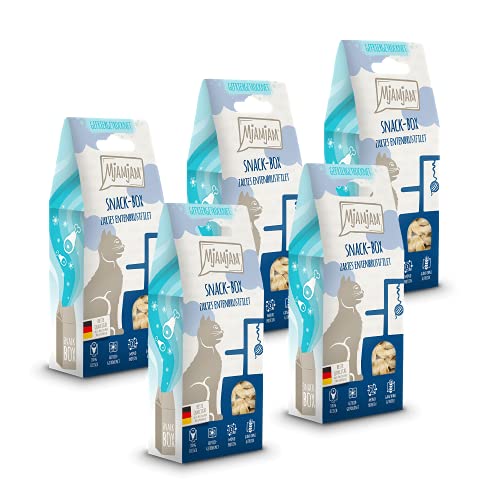 MjAMjAM Snackbox - zartes Entenbrustfilet 5x40g, 1er Pack (1 x 200 g) von MjAMjAM