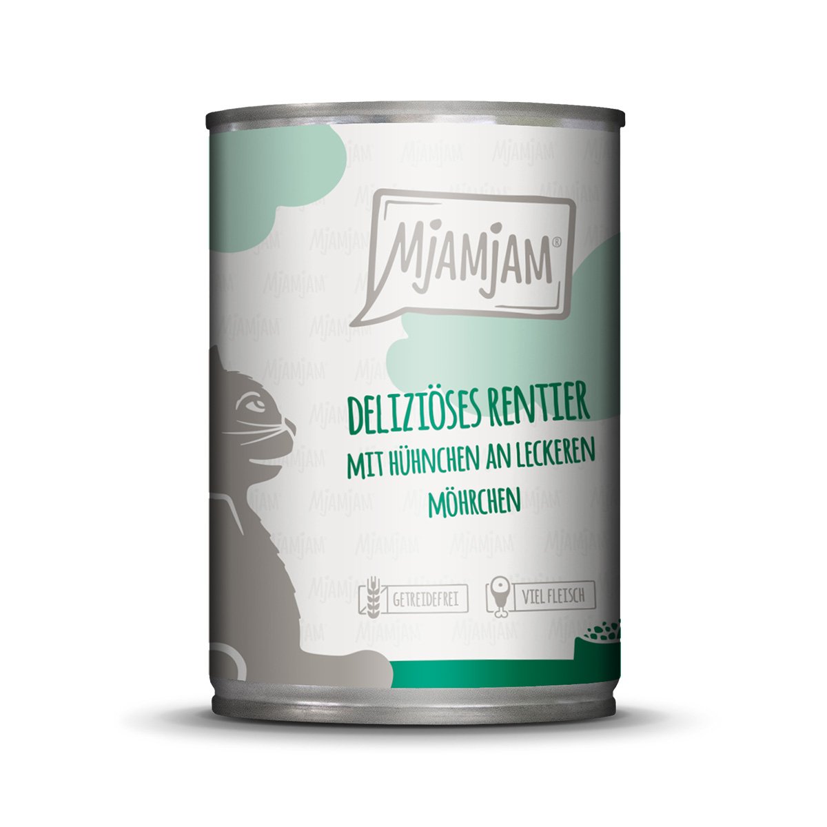 MjAMjAM deliziöses Rentier mit Hühnchen 24x400g von MjAMjAM