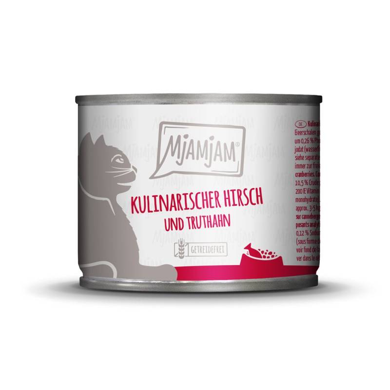 MjAMjAM kulinarischer Hirsch und Truthahn 6x200g von MjAMjAM