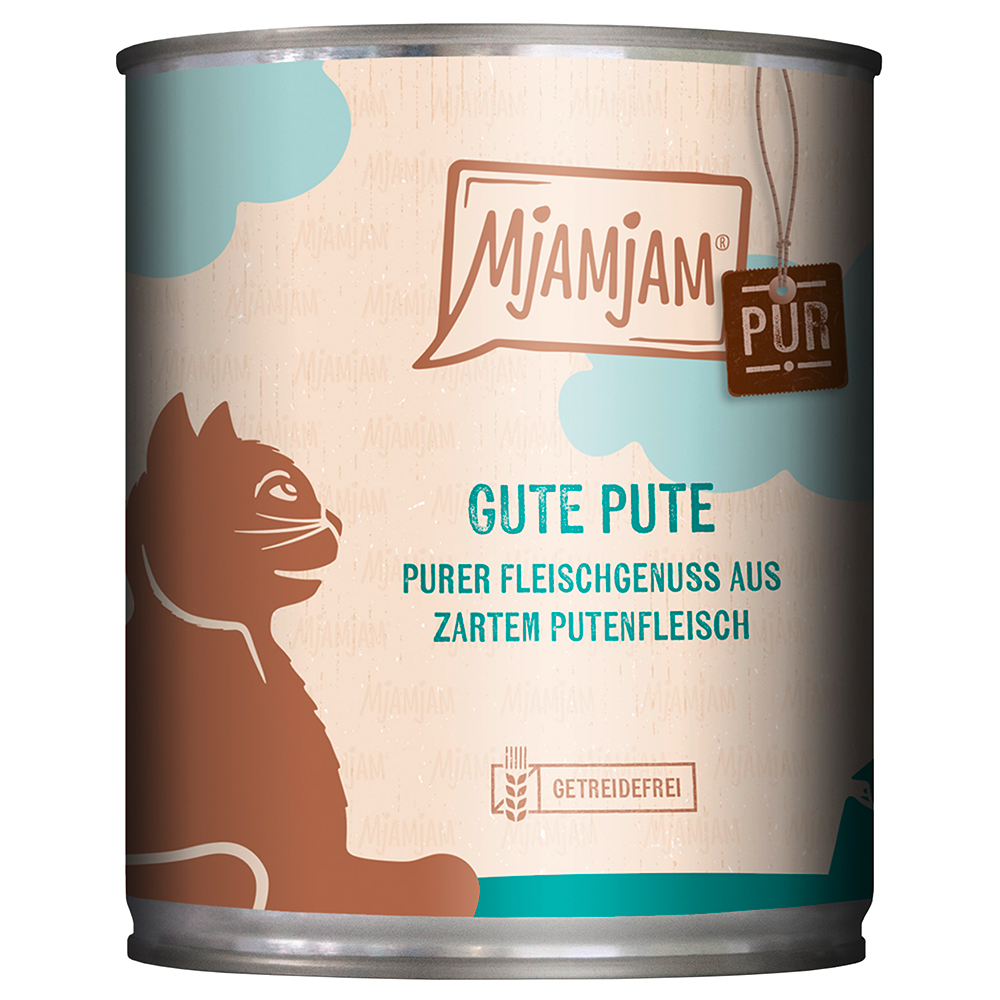 MjAMjAM purer Fleischgenuss 6 x 800 g - gute Pute pur von MjAMjAM