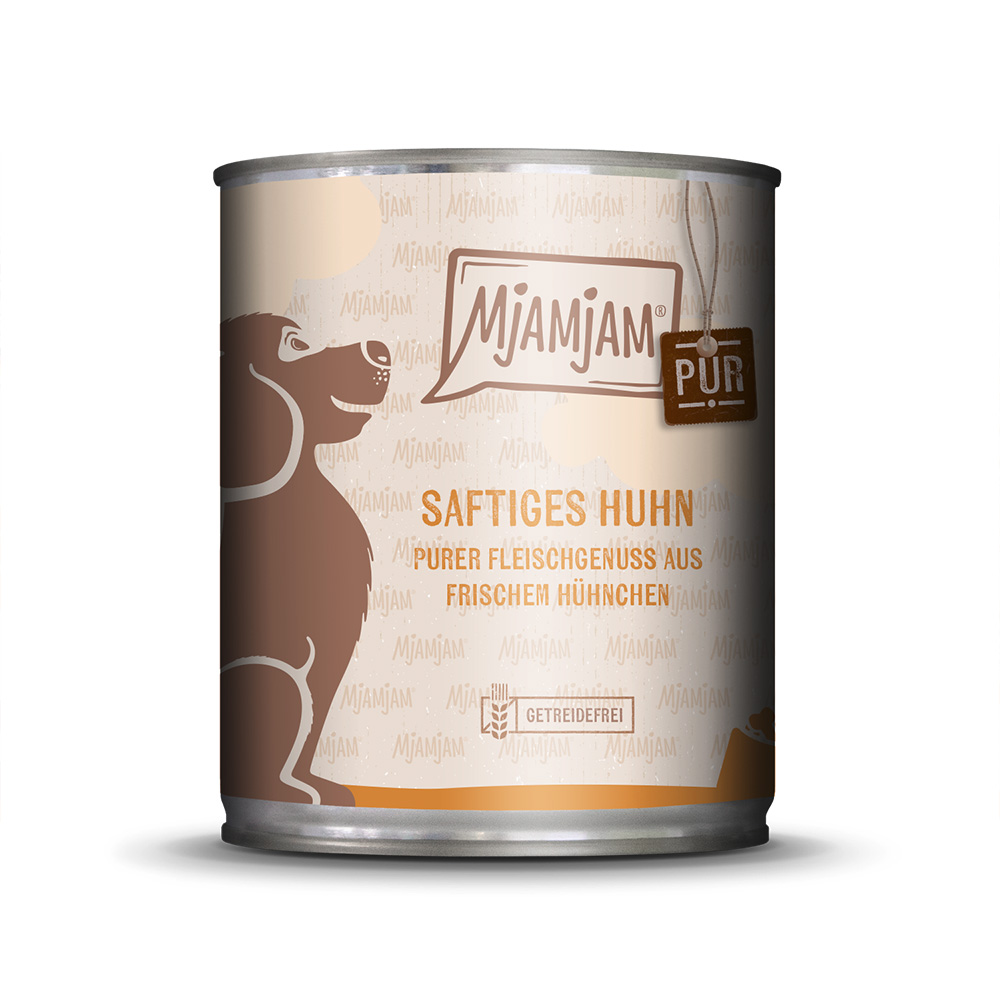 MjAMjAM purer Fleischgenuss 6 x 800 g - saftiges Huhn pur MjAMjAM purer Fleischgenuss 6 x 800 g - saftiges Huhn pur von MjAMjAM