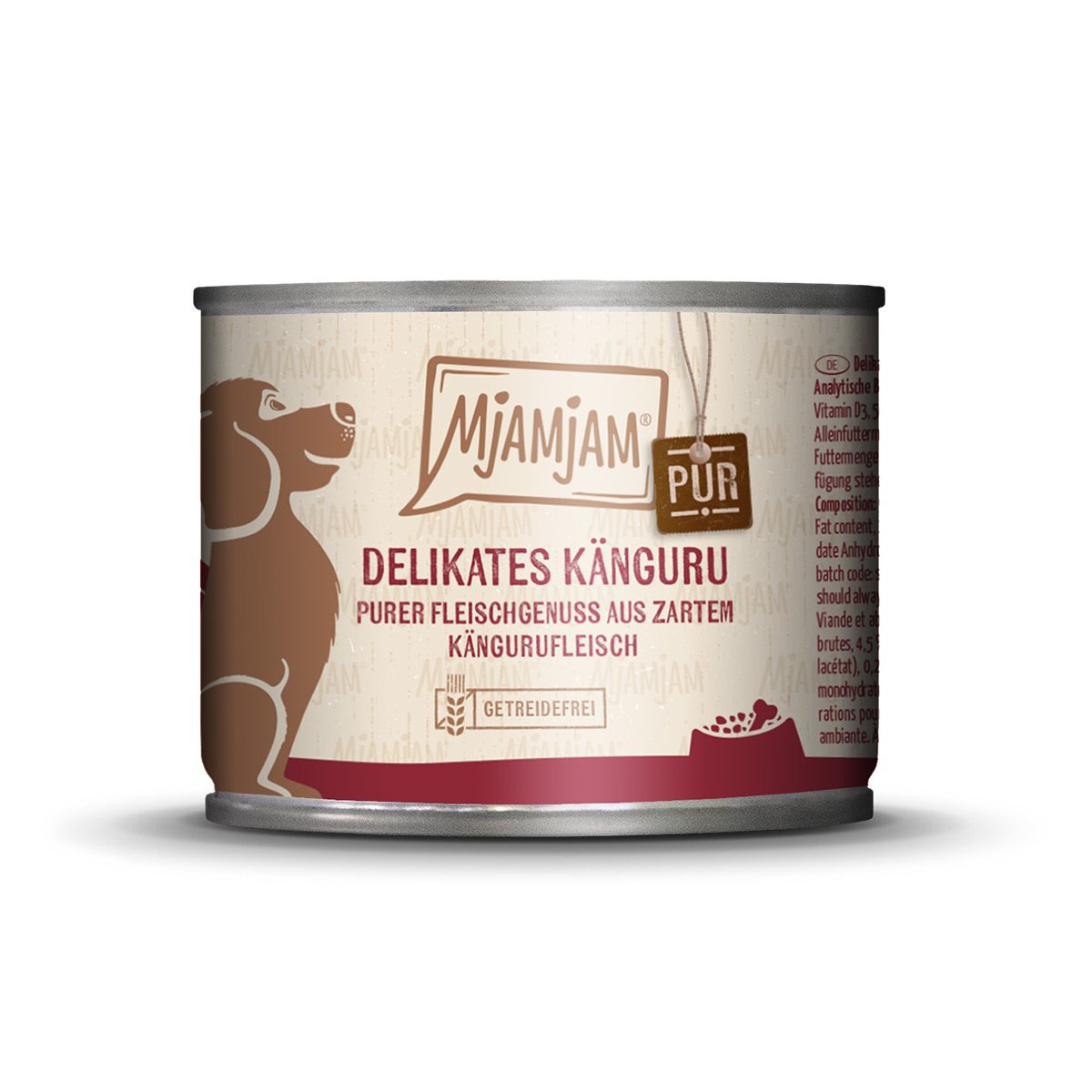 MjAMjAM purer Fleischgenuss - Känguru pur 6x200 g von MjAMjAM