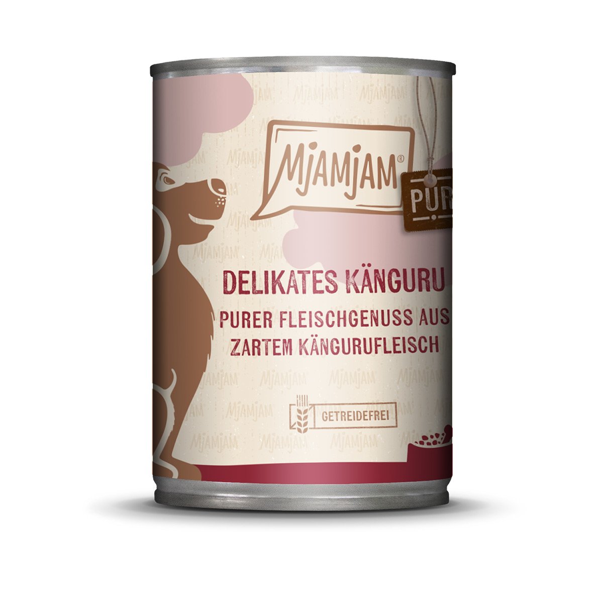 MjAMjAM purer Fleischgenuss - Känguru pur 6x400 g von MjAMjAM