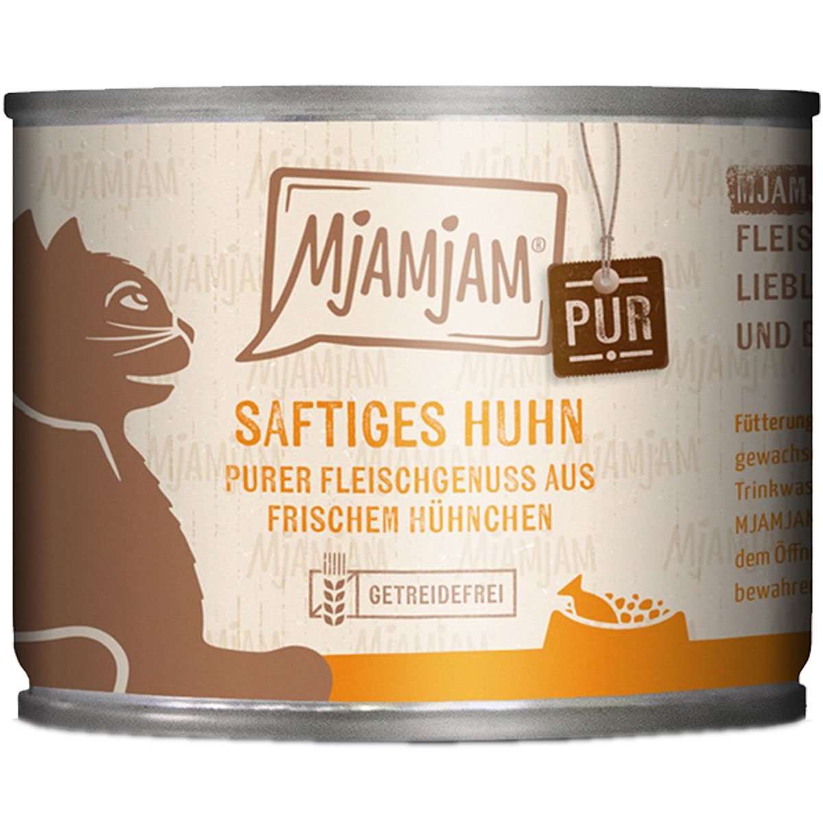 MjAMjAM purer Fleischgenuss saftiges Hühnchen pur 24x200g von MjAMjAM