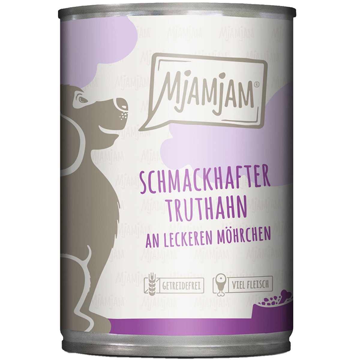 MjAMjAM schmackhafter Truthahn an leckeren Möhrchen 6x400g von MjAMjAM