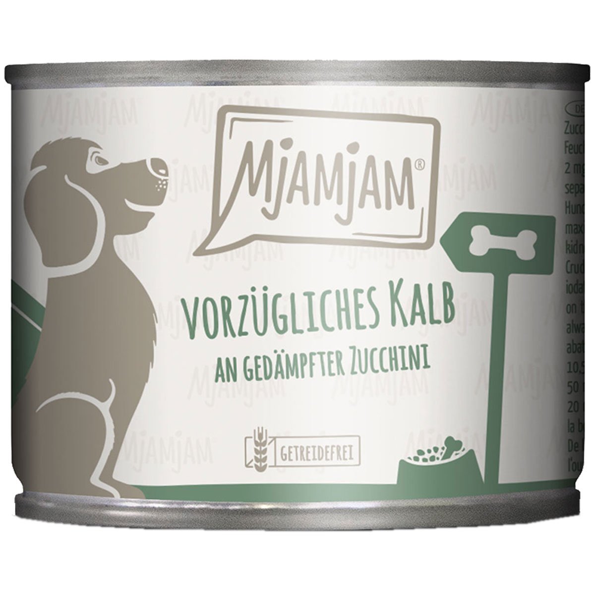 MjAMjAM vorzügliches Kalb an gedämpfter Zucchini 6x200g MjAMjAM vorzügliches Kalb an gedämpfter Zucchini 6x200g von MjAMjAM