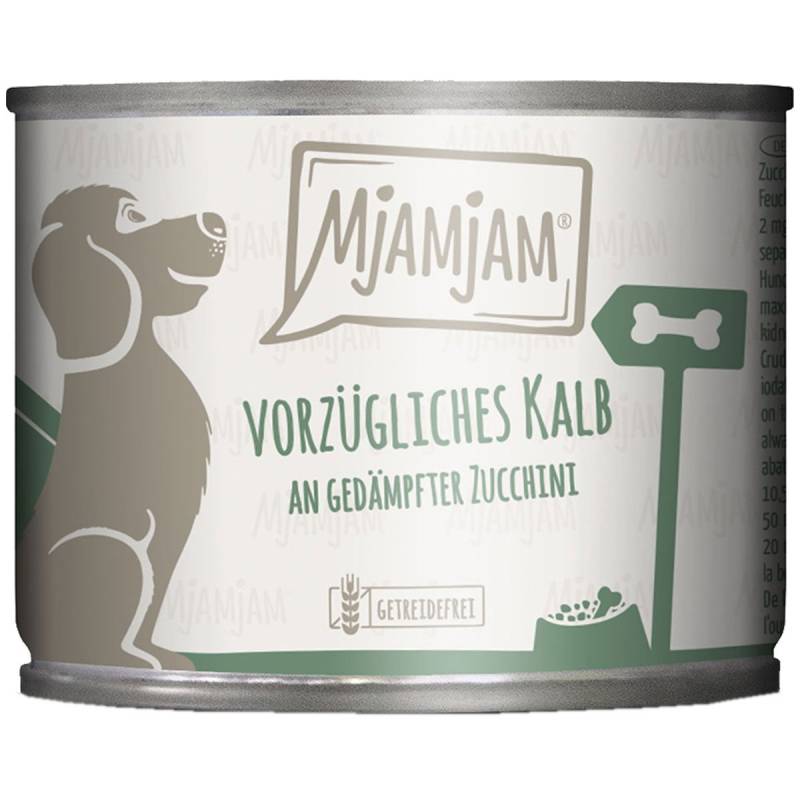 MjAMjAM vorzügliches Kalb an gedämpfter Zucchini 6x200g von MjAMjAM