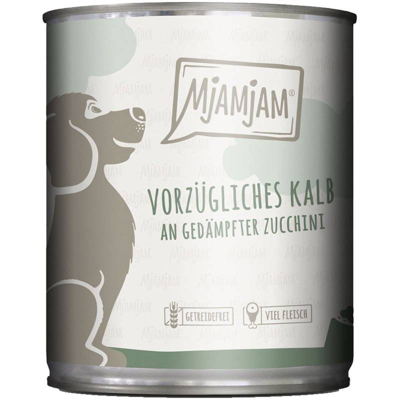 MjAMjAM vorzügliches Kalb an gedämpfter Zucchini 6x800g von MjAMjAM