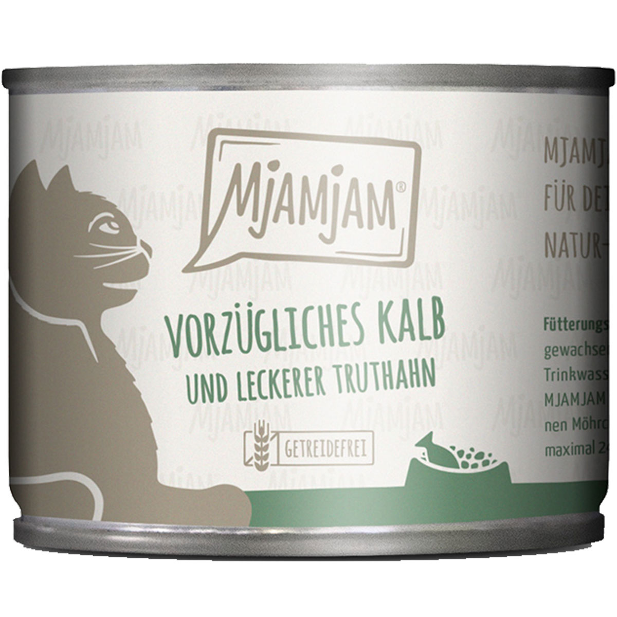 MjAMjAM vorzügliches Kalb&Truthahn an leckeren Möhrchen 6x200g von MjAMjAM