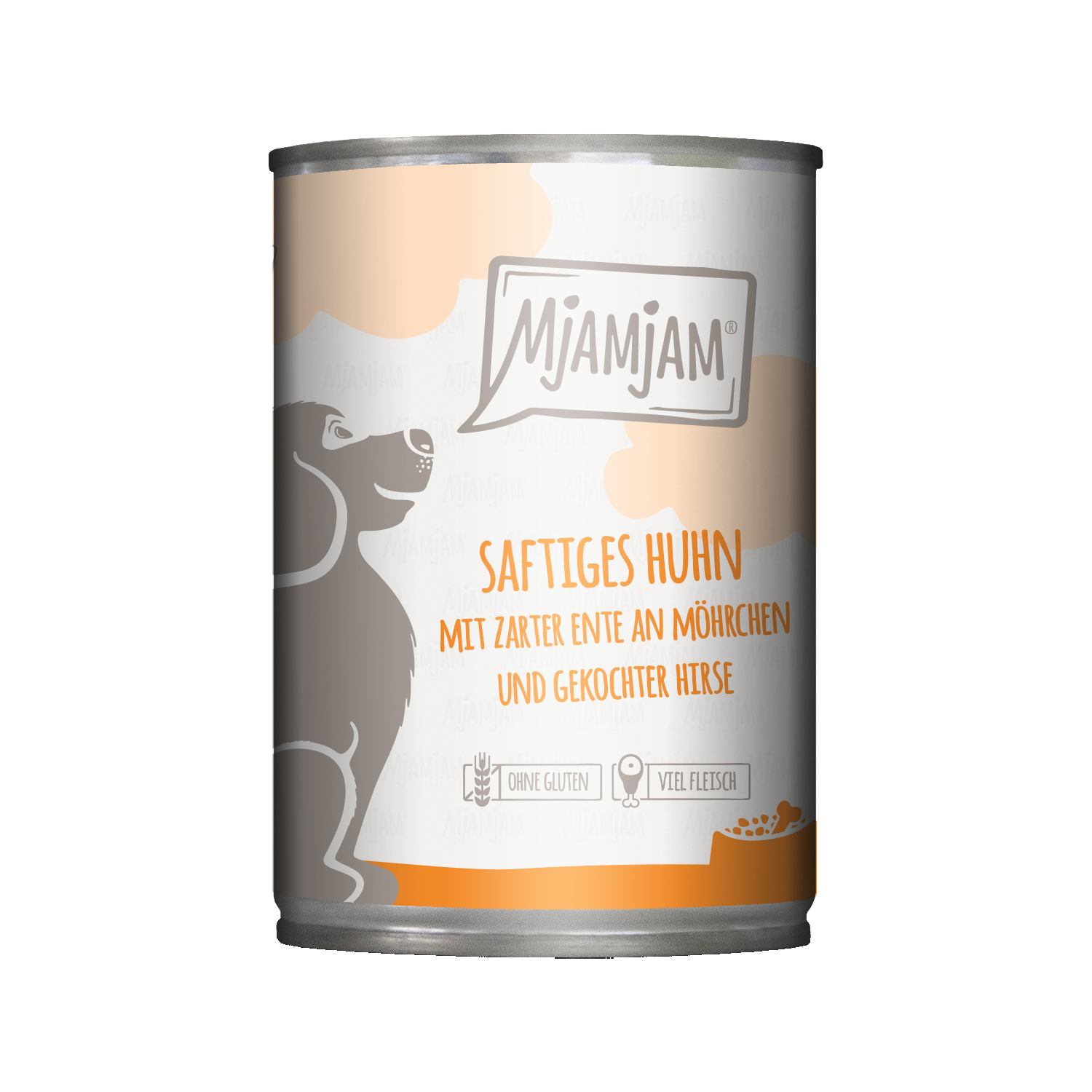MjaMjaM Nassfutter - Dose Adult Dog - Pute, Reis und Zucchini - 12 x 400 g von MjAMjAM