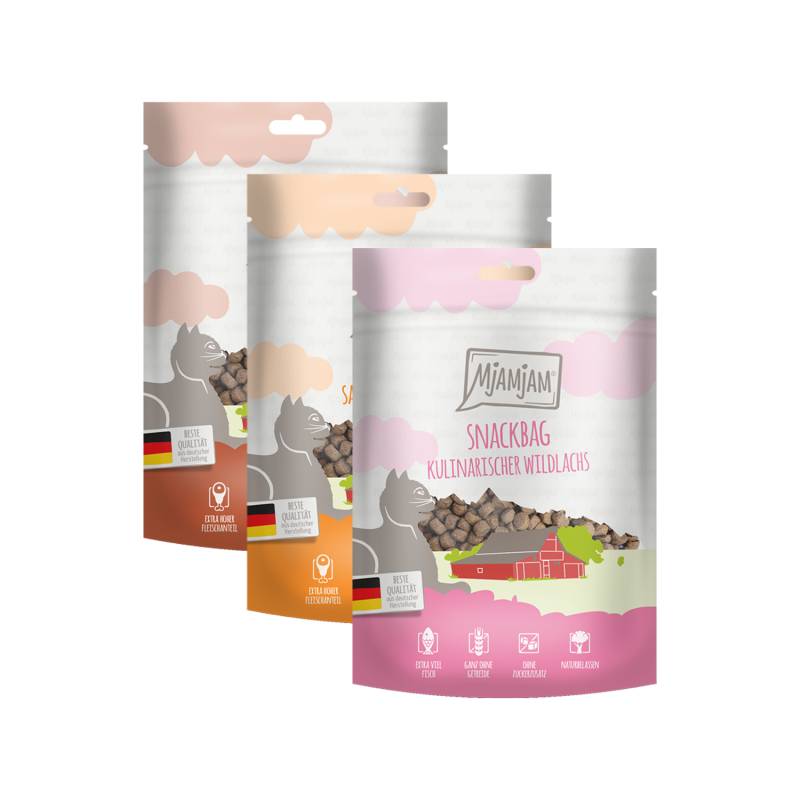 MjaMjaM Snackbag - Adult Cat - Lamm - 125 g von MjAMjAM