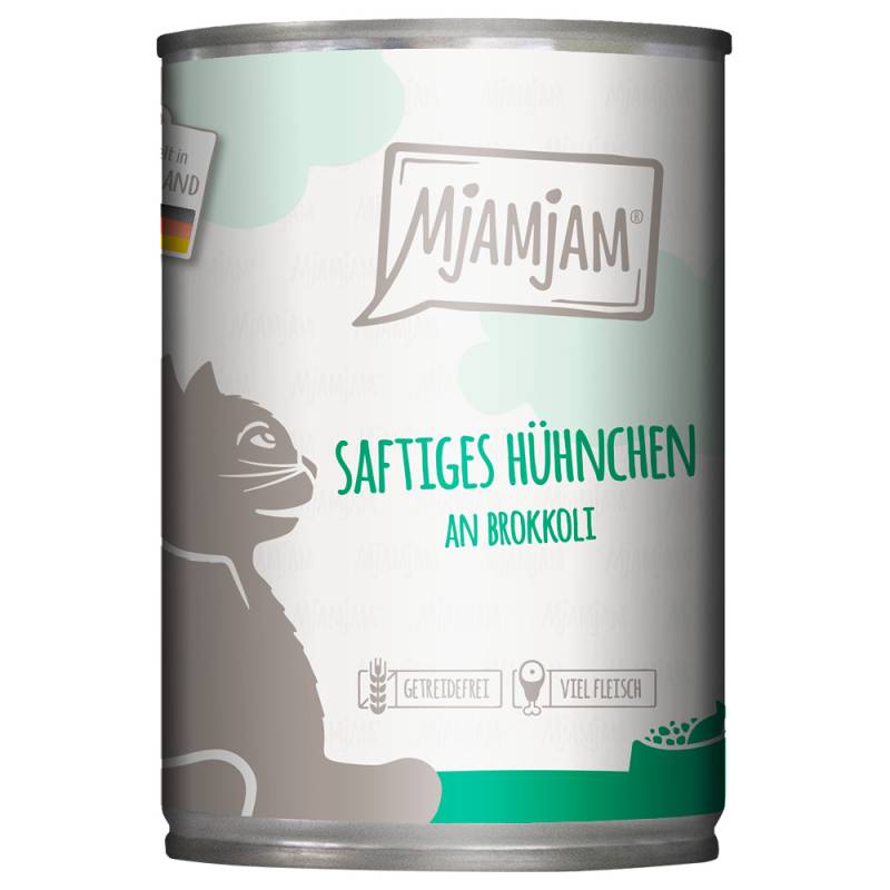 Sparpaket MjAMjAM 24 x 400 g - saftiges Hühnchen an Brokkoli Sparpaket MjAMjAM 24 x 400 g - saftiges Hühnchen an Brokkoli von MjAMjAM