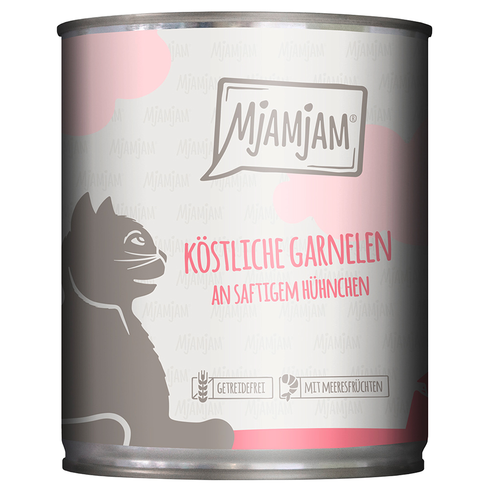 Sparpaket MjAMjAM 24 x 800 g - köstliche Garnelen an saftigem Hühnchen von MjAMjAM