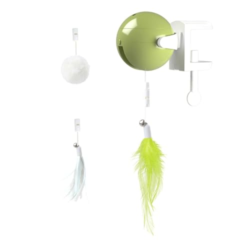 Mjaie Auto Lift Cat Wand Spielzeug Interaktion Katze Teaser Spielzeug Haustier Katzen Teasing Feder Spielzeug Langeweile Katze Jagd Spielzeug Indoor Pet Toy Interaktives Katzenunterhaltungsspielzeug Mjaie Auto Lift Cat Wand Spielzeug Interaktion Katze Teaser Spielzeug Haustier Katzen Teasing Feder Spielzeug Langeweile Katze Jagd Spielzeug Indoor Pet Toy Interaktives Katzenunterhaltungsspielzeug von Mjaie