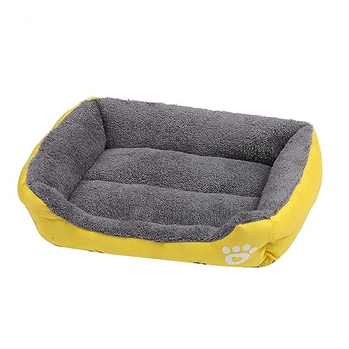 Mjaie Haustierbett mit Pelzkissen Weich und Schön Rutschfest Hundekorb Hundesofa Pelzkissen Nest für Welpen Hundesofa Betten für Hunde Mjaie Haustierbett mit Pelzkissen Weich und Schön Rutschfest Hundekorb Hundesofa Pelzkissen Nest für Welpen Hundesofa Betten für Hunde von Mjaie