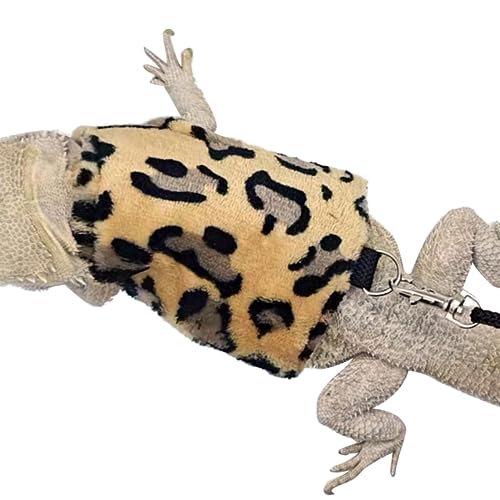 Mjaie Reptilien-Geschirr, Weste mit Leine, Eidechsen, Outdoor-Kleidung, Bartdrache, Winterkleidung, leicht zu tragen, Eichhörnchen-Anzug, Reptilien-Kleidung, Eidechsen-Kleidung Mjaie Reptilien-Geschirr, Weste mit Leine, Eidechsen, Outdoor-Kleidung, Bartdrache, Winterkleidung, leicht zu tragen, Eichhörnchen-Anzug, Reptilien-Kleidung, Eidechsen-Kleidung von Mjaie