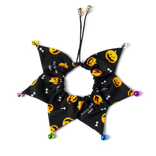 Speichel-Handtuch für Katzen und Hunde, Halloween-Druck, Halsband, Halsband, Halsband mit kleinen Glocken, für Kätzchen, Welpen, Haustier-Speichel-Handtuch, saugfähiges Handtuch, Weihnachten, Speichel-Handtuch für Katzen und Hunde, Halloween-Druck, Halsband, Halsband, Halsband mit kleinen Glocken, für Kätzchen, Welpen, Haustier-Speichel-Handtuch, saugfähiges Handtuch, Weihnachten, von Mjaie