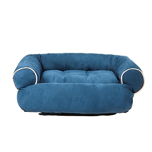 Stilvolles Nest für kleine Welpen, Kätzchen, rutschfester Hundekorb, Haustierbett mit abnehmbarem Kissen, mehrfarbige Haustiercouch Stilvolles Nest für kleine Welpen, Kätzchen, rutschfester Hundekorb, Haustierbett mit abnehmbarem Kissen, mehrfarbige Haustiercouch von Mjaie
