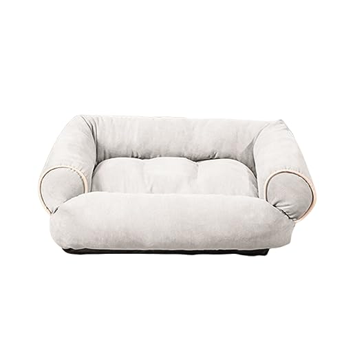 Stilvolles Nest für kleine Welpen, Kätzchen, rutschfester Hundekorb, Haustierbett mit abnehmbarem Kissen, mehrfarbige Haustiercouch Stilvolles Nest für kleine Welpen, Kätzchen, rutschfester Hundekorb, Haustierbett mit abnehmbarem Kissen, mehrfarbige Haustiercouch von Mjaie