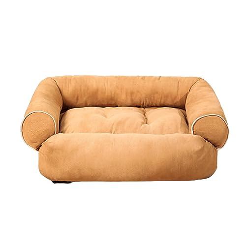 Stilvolles Nest für kleine Welpen, Kätzchen, rutschfester Hundekorb, Haustierbett mit abnehmbarem Kissen, mehrfarbige Haustiercouch Stilvolles Nest für kleine Welpen, Kätzchen, rutschfester Hundekorb, Haustierbett mit abnehmbarem Kissen, mehrfarbige Haustiercouch von Mjaie