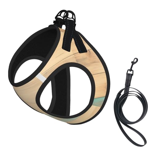 Old Wooden Board Service Dog Vest Reflective Adjustable Harness for Small Dogs Breathable Mesh Comfort Fit Easy To Wear Safety Leash Attachment Old Wooden Board Service Dog Vest Reflective Adjustable Harness for Small Dogs Breathable Mesh Comfort Fit Easy To Wear Safety Leash Attachment von Mjinbiao