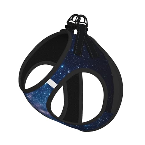 Universe Stars Galaxy Service-Hundeweste, reflektierend, verstellbar, für kleine Hunde, atmungsaktives Netzgewebe, bequeme Passform, einfach zu tragen, Sicherheitsleine Universe Stars Galaxy Service-Hundeweste, reflektierend, verstellbar, für kleine Hunde, atmungsaktives Netzgewebe, bequeme Passform, einfach zu tragen, Sicherheitsleine von Mjinbiao