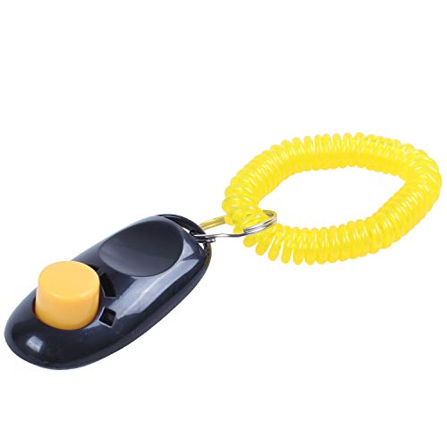 Mkcavne Clicker Fuer Trainingshunde, Schwarz & gelb Mkcavne Clicker Fuer Trainingshunde, Schwarz & gelb von Mkcavne
