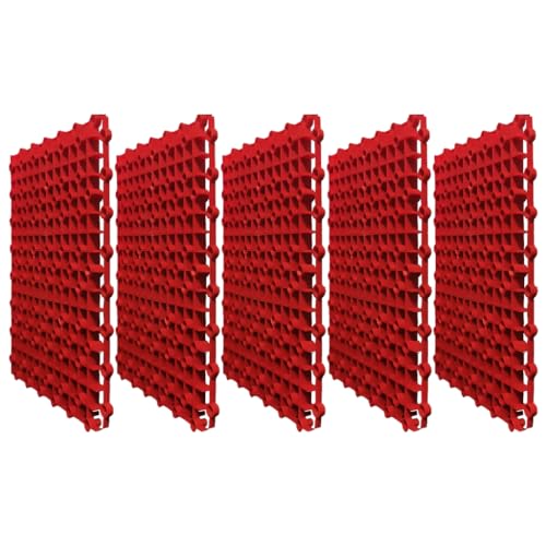 Mllepjdh 5 x Gitter-Trennwand für Aquarien, Eier, Kiste, Lichtdiffusoren, Fischtanks Trennwand, Filtergitter, Bodenfilter-Trennwand Mllepjdh 5 x Gitter-Trennwand für Aquarien, Eier, Kiste, Lichtdiffusoren, Fischtanks Trennwand, Filtergitter, Bodenfilter-Trennwand von Mllepjdh