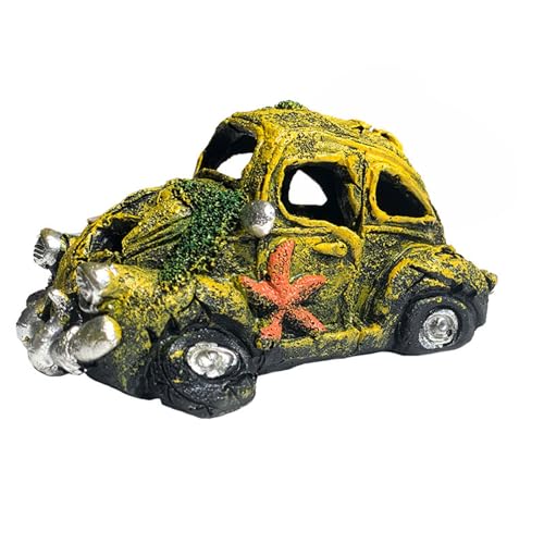Mllepjdh Aquarium-Simulationswerkzeug aus Kunstharz, zerbrochenes Auto, Landschaft, modisch, bunt, Auto-Wreckage, Aquarien, Ornament, zerbrochenes Auto für Aquarium Mllepjdh Aquarium-Simulationswerkzeug aus Kunstharz, zerbrochenes Auto, Landschaft, modisch, bunt, Auto-Wreckage, Aquarien, Ornament, zerbrochenes Auto für Aquarium von Mllepjdh