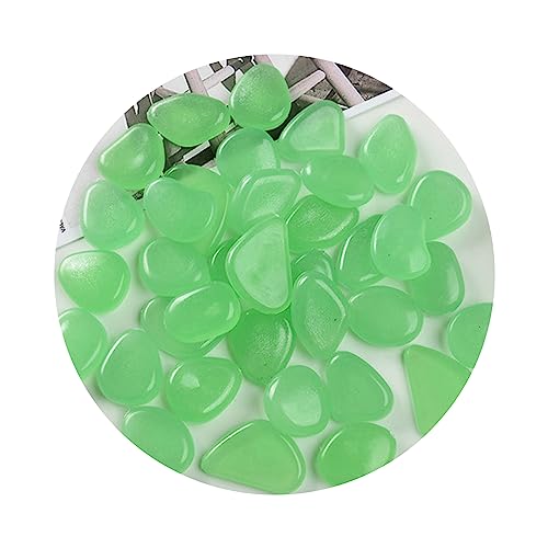 Mllepjdh Dekorative Kieselsteine für Aquarien, fluoreszierend, für Unterwasser, Teich, Rasen, Landschaft, 50/100 Stück, Dekoration für Aquarien, Stein, Aquarien, Stein Mllepjdh Dekorative Kieselsteine für Aquarien, fluoreszierend, für Unterwasser, Teich, Rasen, Landschaft, 50/100 Stück, Dekoration für Aquarien, Stein, Aquarien, Stein von Mllepjdh