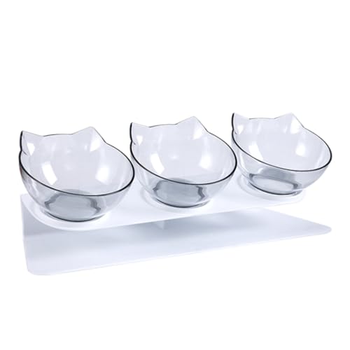 Mllepjdh Futternäpfe für Haustiere, erhöht, um 15° neigbar, Nackenschutz, Hundenapf, Trinkwassernapf, Kätzchen, Welpen, Futternapf, Futternapf, 3 große 15° Neigung, geneigt, erhöht, transparent Mllepjdh Futternäpfe für Haustiere, erhöht, um 15° neigbar, Nackenschutz, Hundenapf, Trinkwassernapf, Kätzchen, Welpen, Futternapf, Futternapf, 3 große 15° Neigung, geneigt, erhöht, transparent von Mllepjdh