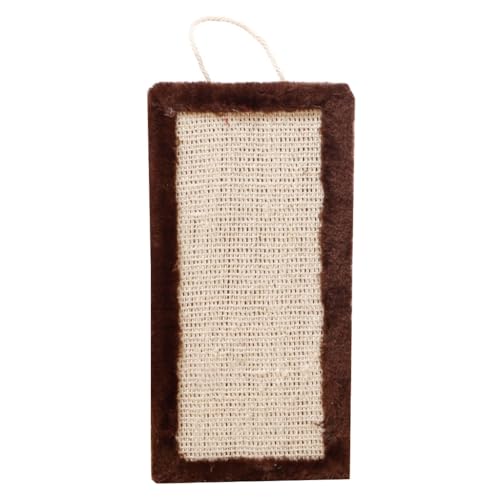 Mllepjdh Katzenkratzbrett, Kratzbrett, Spielzeug, Kätzchen, Spanplatte, Sisal, Kratzbaum, Bettspielzeug, Möbelschutz, Kratzbaum, Karton, rund, mit Bettkratzer, Kaffeefarbe Mllepjdh Katzenkratzbrett, Kratzbrett, Spielzeug, Kätzchen, Spanplatte, Sisal, Kratzbaum, Bettspielzeug, Möbelschutz, Kratzbaum, Karton, rund, mit Bettkratzer, Kaffeefarbe von Mllepjdh