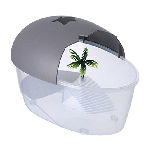 Mllepjdh Kleiner Käfig für Schildkröten, mit halbgeschlossenem, abnehmbarem, atmungsaktivem Reptilien Mllepjdh Kleiner Käfig für Schildkröten, mit halbgeschlossenem, abnehmbarem, atmungsaktivem Reptilien von Mllepjdh