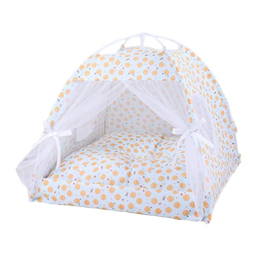 Mllepjdh Outdoor-Katzenzelt mit durchsichtigem Vorhang für Camping, Reisen, Katzen, Hunde, drinnen und draußen, für Camping, Haus atmungsaktiv Mllepjdh Outdoor-Katzenzelt mit durchsichtigem Vorhang für Camping, Reisen, Katzen, Hunde, drinnen und draußen, für Camping, Haus atmungsaktiv von Mllepjdh